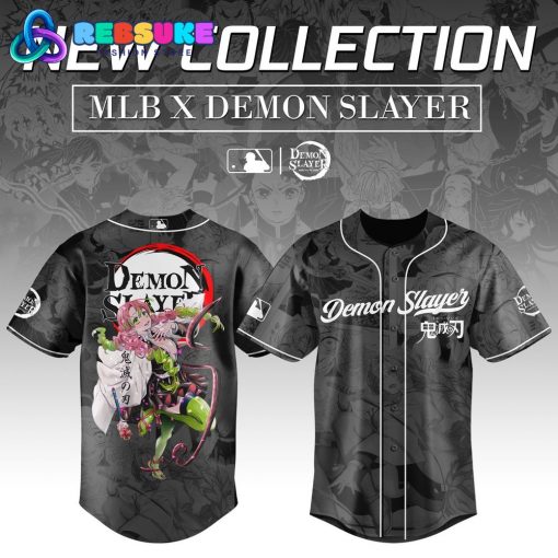 Kanroji Mitsuri Demon Slayer x MLB Baseball Jersey