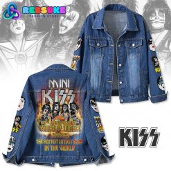 Kiss Band 30th Anniversary Tour 2025 Denim Jacket