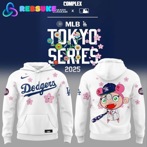 Los Angeles Dodgers Takashi Murakami x MLB World Tour Tokyo Series Hoodie