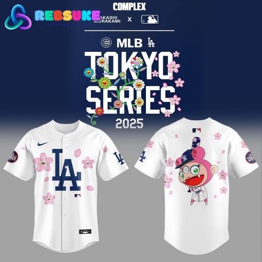 Los Angeles Dodgers Takashi Murakami x MLB World Tour Tokyo Series Jersey