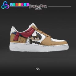 Mikasa Ackerman Attack On Titan Nike Air Force 1 Sneakers