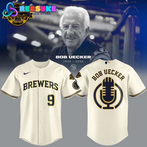 Milwaukee Brewers Hall of Famer Bob Uecker Jersey