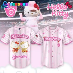 Milwaukee Brewers x Hello Kitty Night Happy Girlsday Jersey