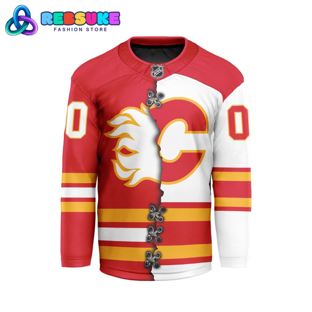 NHL Calgary Flames Limited Home Mix Away Jersey