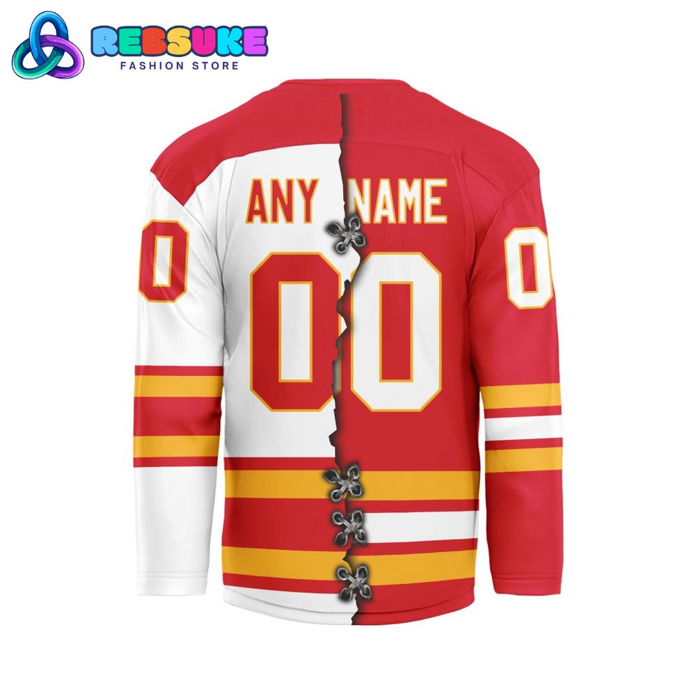 NHL Calgary Flames Limited Home Mix Away Jersey