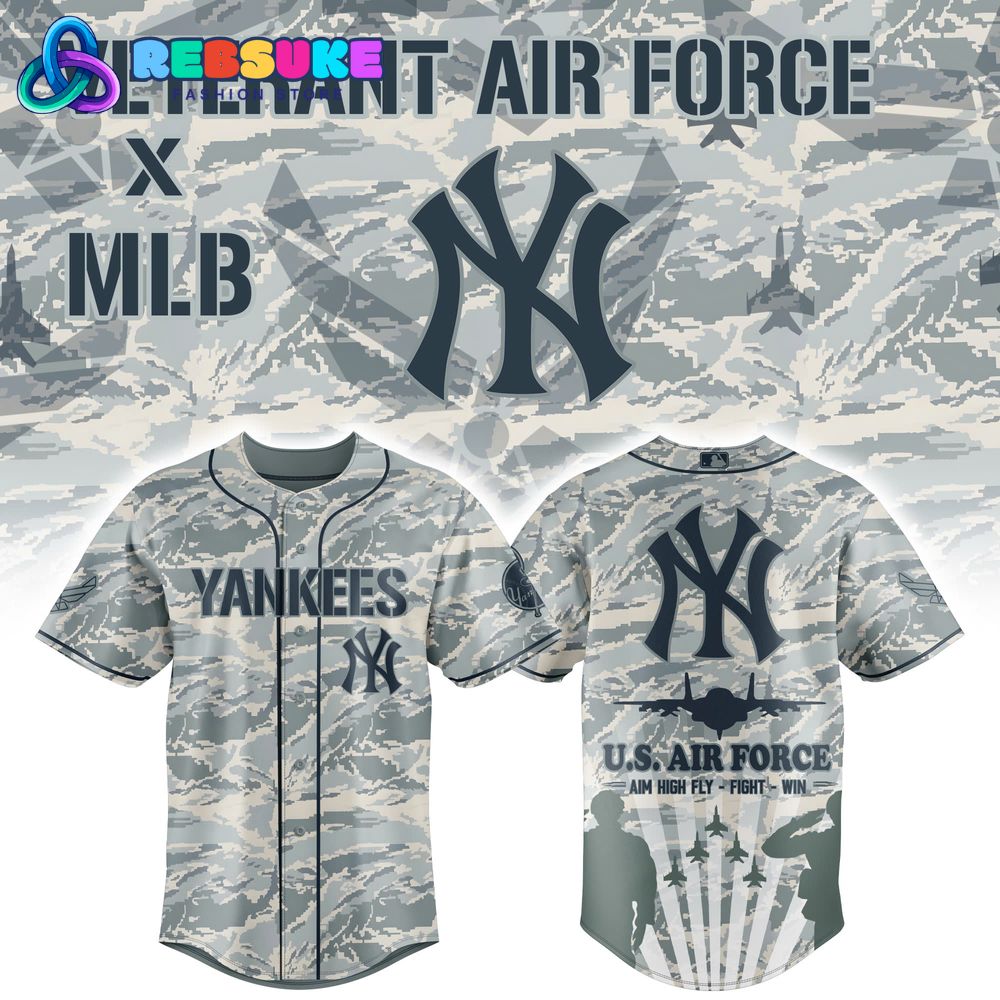 New York Yankees x Veteran U.S Air Force 2025 Baseball Jersey New York Yankees x Veteran U.S Air Force 2025 Baseball Jersey