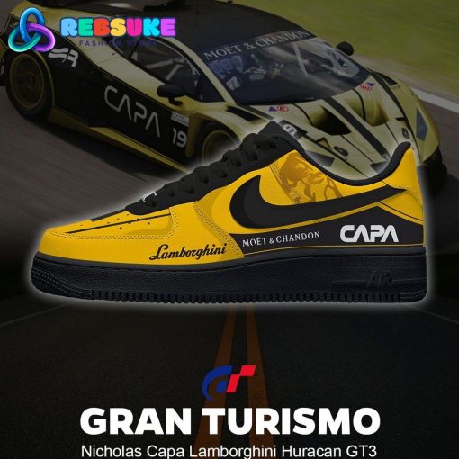 Nicholas Capa Huracan GT3 Nike Air Force 1 Sneakers