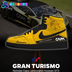 Nicholas Capa Huracan GT3 Nike Jordan 1 Sneakers