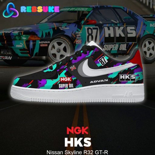 Nissan Skyline R32 GT-R Nike Air Force 1 Sneakers