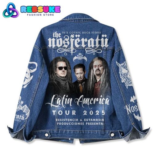 Nosferatu Latin America Tour 2025 Denim Jacket