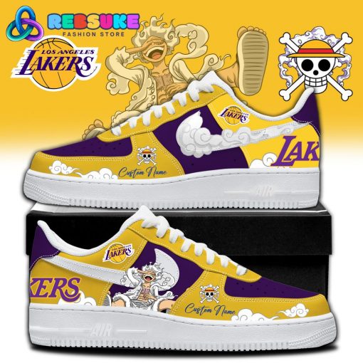 One Piece x Los Angeles Lakers Limited Nike Air Force 1