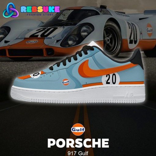 Porsche 917 Gulf Nike Air Force 1 Sneakers