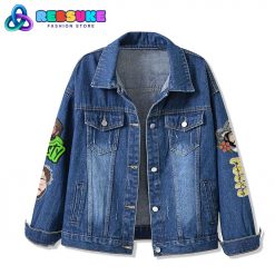 Post Malone with Jelly Roll The Big Ass Stadium Tour 2025 Denim Jacket