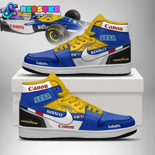 Renault Formula 1 Nike Jordan 1 Sneakers