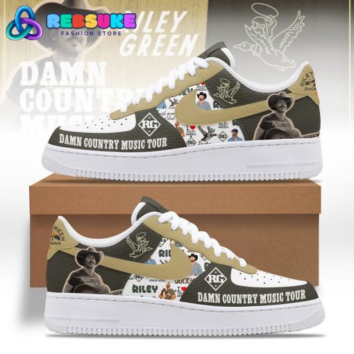 Riley Green Damn Country Music Tour 2025 Nike Air Force 1