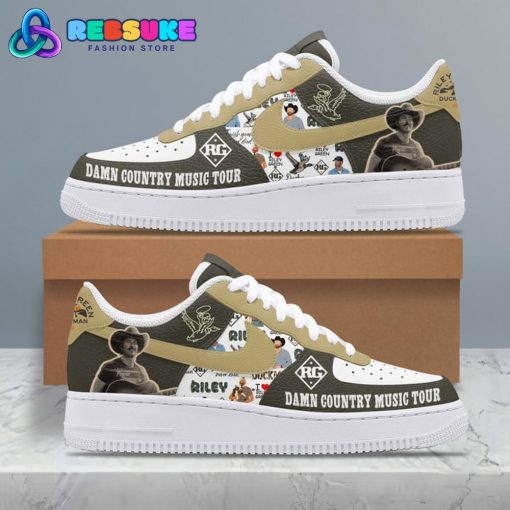 Riley Green Damn Country Music Tour 2025 Nike Air Force 1