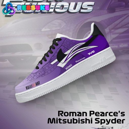 Roman Pearce’s Spyder Fast & Furious Nike Air Force 1 Sneakers