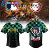 Agatsuma Zenitsu Demon Slayer x MLB Baseball Jersey