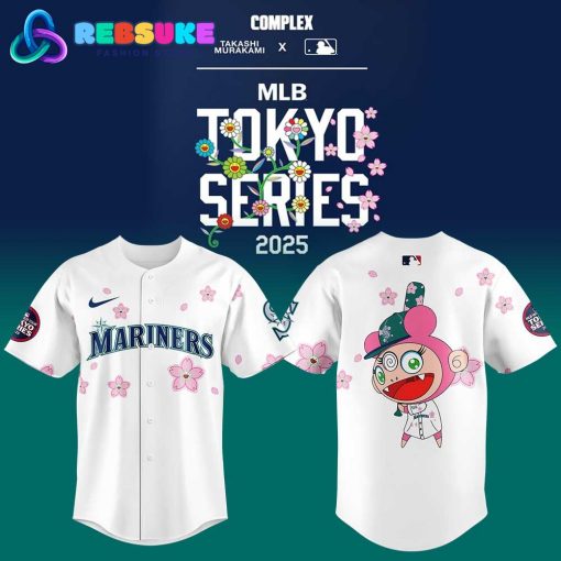 Seattle Mariners Takashi Murakami x MLB World Tour Tokyo Series Jersey