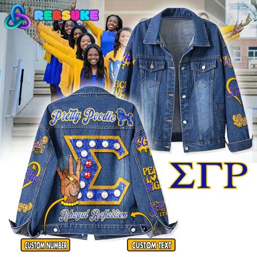 Sigma Gamma Rho Sorority, Inc. Denim Jacket