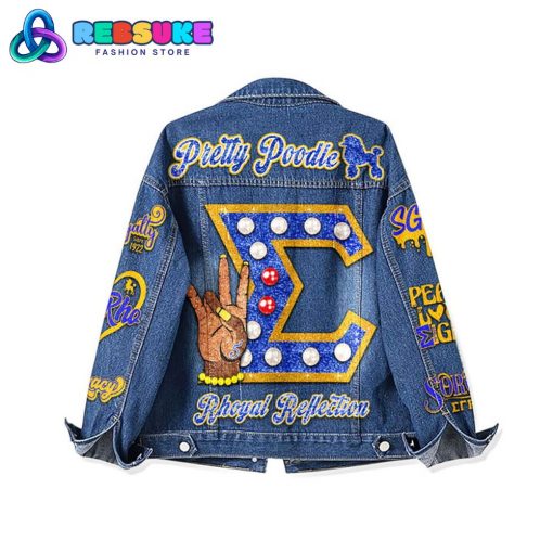 Sigma Gamma Rho Sorority, Inc. Denim Jacket