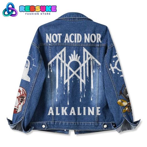 Sleep Token Not Acid Nor Alkaline Denim Jacket