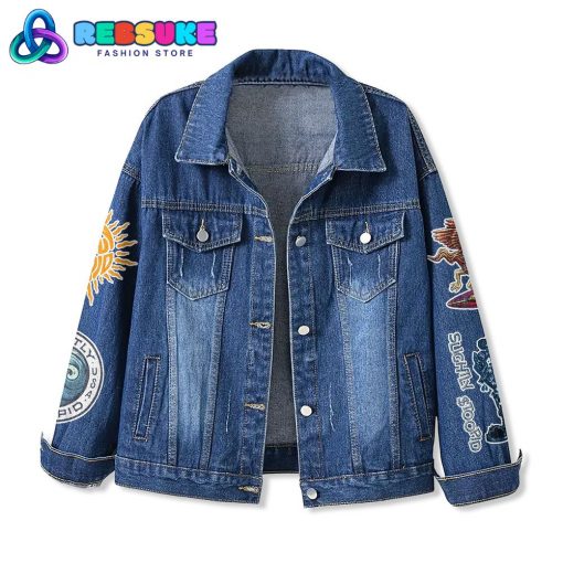 Slightly Stoopid Step Into the Sun Summer Tour 2025 Denim Jacket