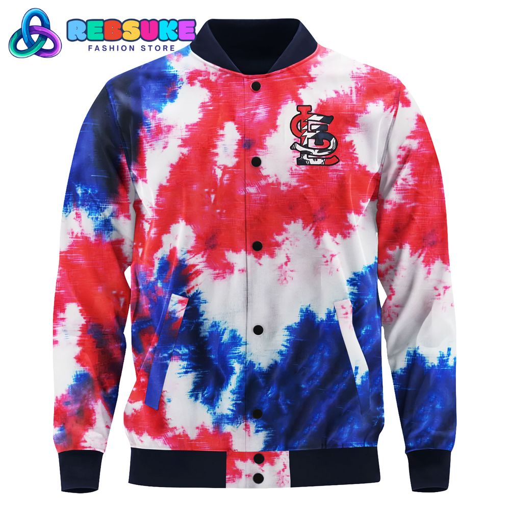 St. Louis Cardinals x Grateful Dead 2025 Limited Baseball Jacket St. Louis Cardinals x Grateful Dead 2025 Limited Baseball Jacket