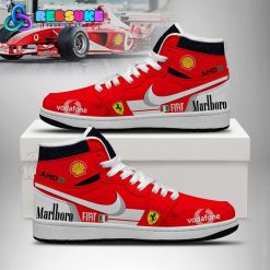 Sumacher Ferrari Formula 1 Nike Jordan 1 Sneakers