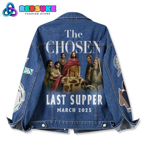 The Chosen Last Supper March 2025 Denim Jacket