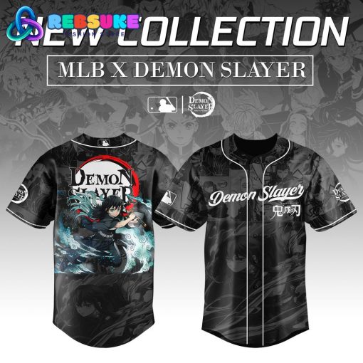 Tokito Muichiro Demon Slayer x MLB Baseball Jersey