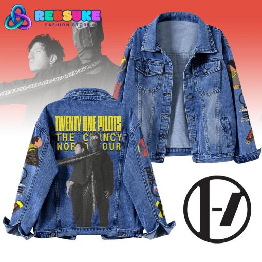 Twenty One Pilots The Clancy World Tour 2025 Denim Jacket