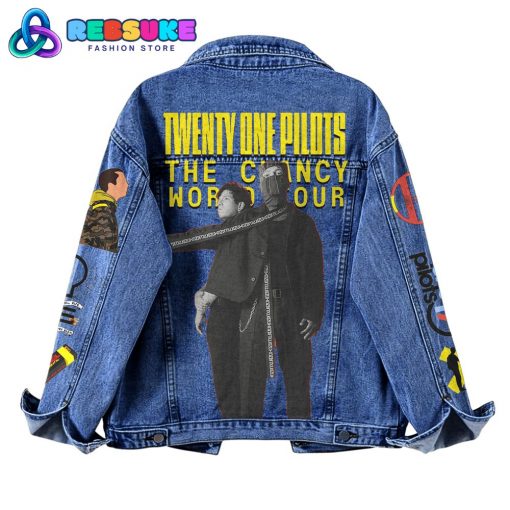 Twenty One Pilots The Clancy World Tour 2025 Denim Jacket