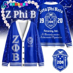 Zeta Phi Beta Sorority Inc Cardigan