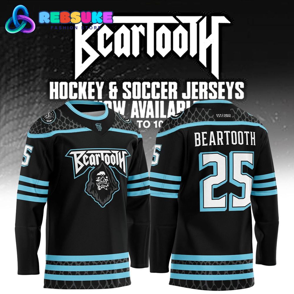 Beartooth Band 2025 Limited Edition Hockey Jersey Beartooth Band 2025 Limited Edition Hockey Jersey