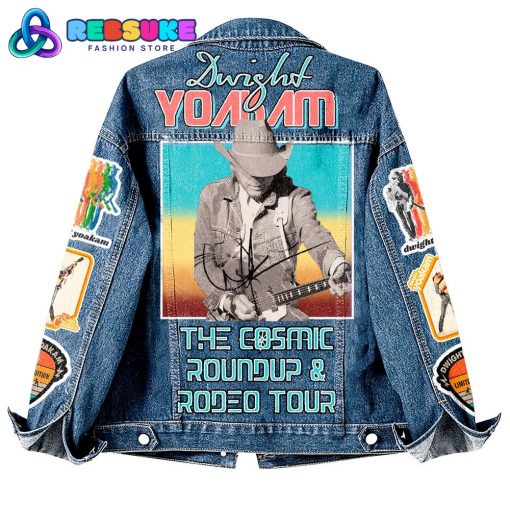 Dwight Yoakam Cosmic Roundup & Rodeo Tour 2025 Denim Jacket