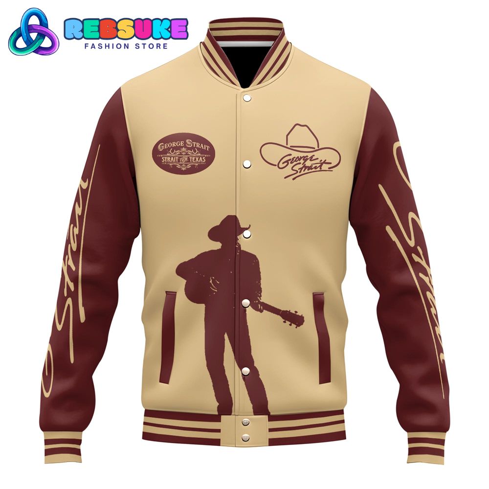 George Strait Cowboys and Dreamers Baseball Jacket George Strait Cowboys and Dreamers Baseball Jacket