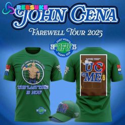 Green John Cena Farewell Tour 2025 Dallas Shirt