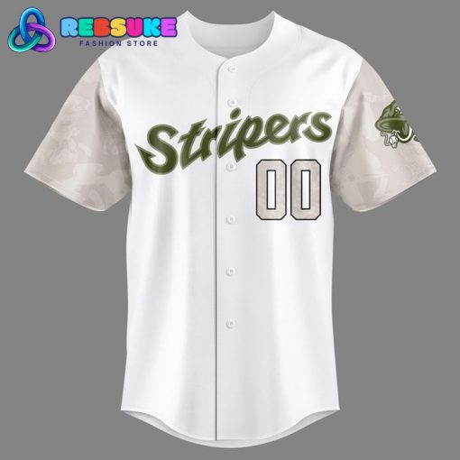 Gwinnett Stripers 2025 Salute to Armed Forces Night Baseball Jersey
