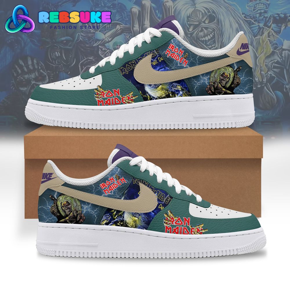 Iron Maiden Run For Your Lives World Tour 2025 Nike Air Force 1 Iron Maiden Run For Your Lives World Tour 2025 Nike Air Force 1