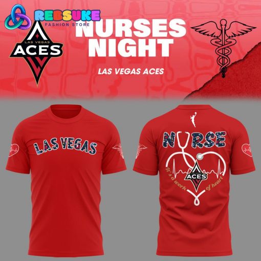 Las Vegas Aces WNBA x Nurses Night Shirt 2025