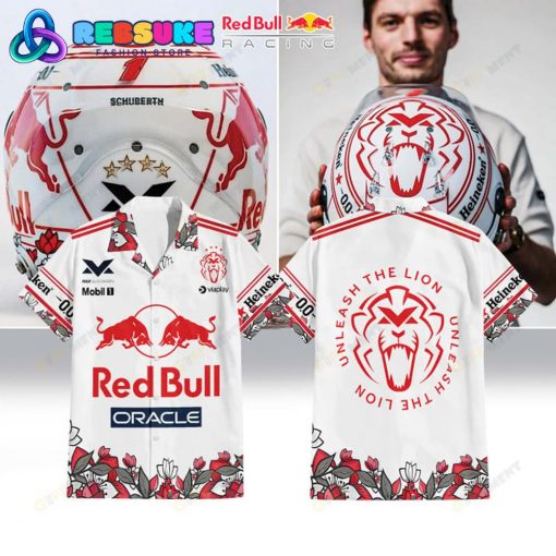 Max Verstappen 2025 Oracle Red Bull Racing Japanese GP Hawaiian Shirt