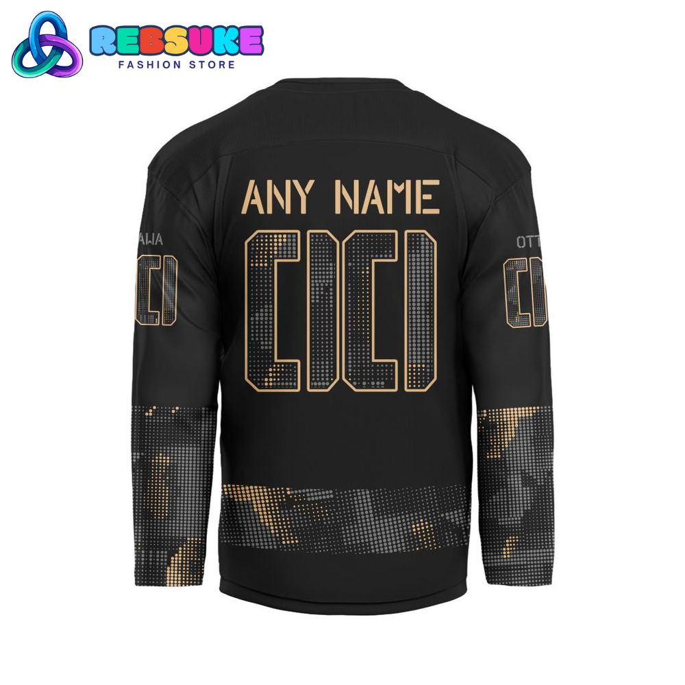 NHL Ottawa Senators x Military Appreciation Jersey 2025 NHL Ottawa Senators x Military Appreciation Jersey 2025