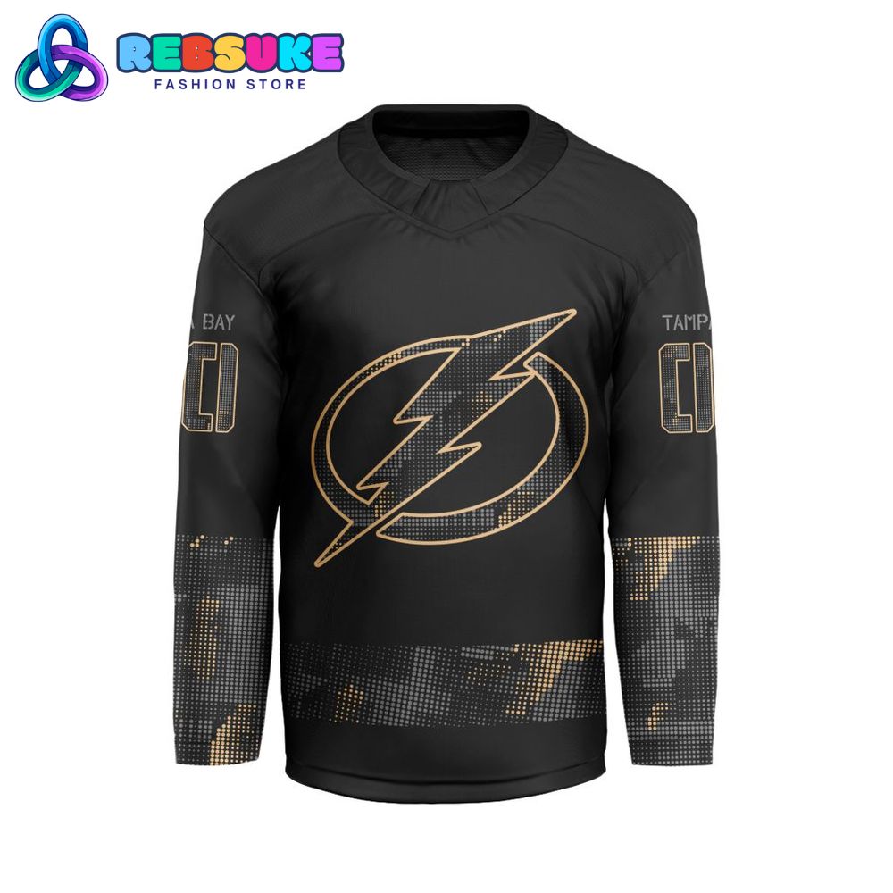 NHL Tampa Bay Lightning x Military Appreciation Jersey 2025 NHL Tampa Bay Lightning x Military Appreciation Jersey 2025