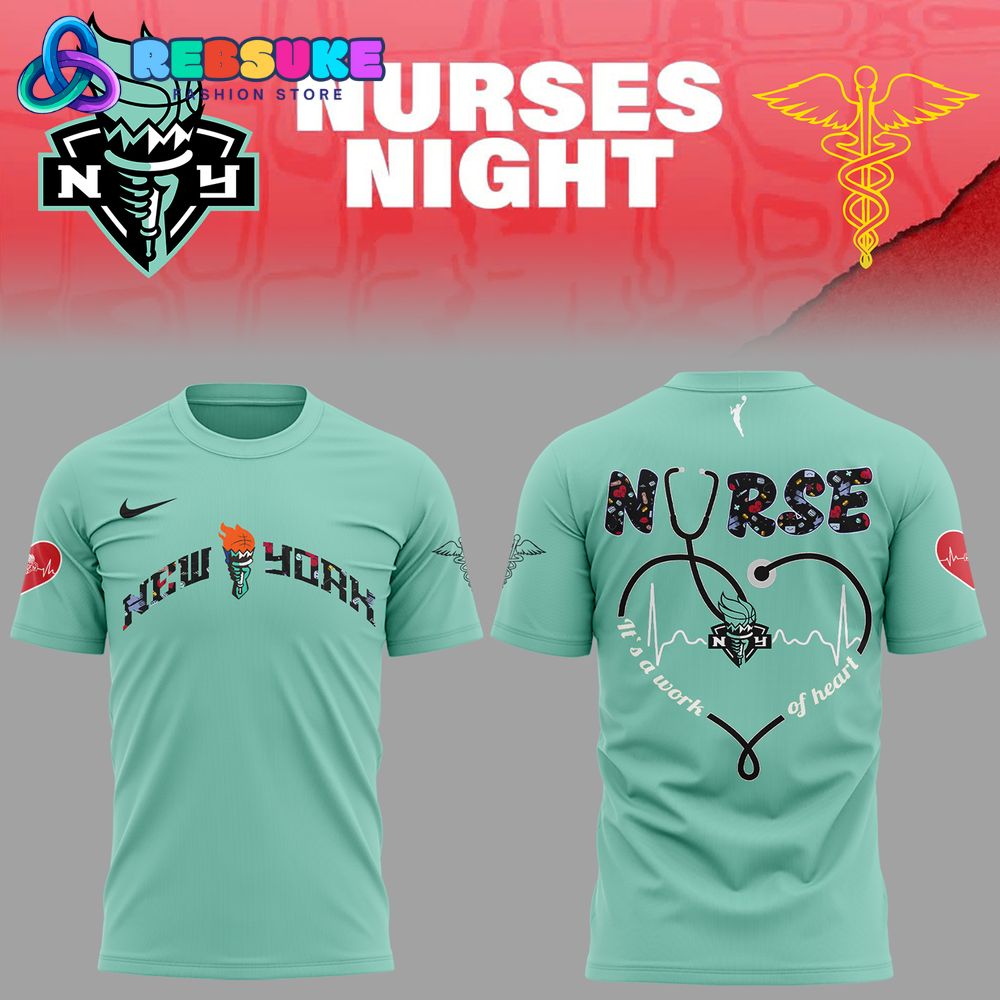 New York Liberty WNBA x Nurses Night Shirt 2025 New York Liberty WNBA x Nurses Night Shirt 2025