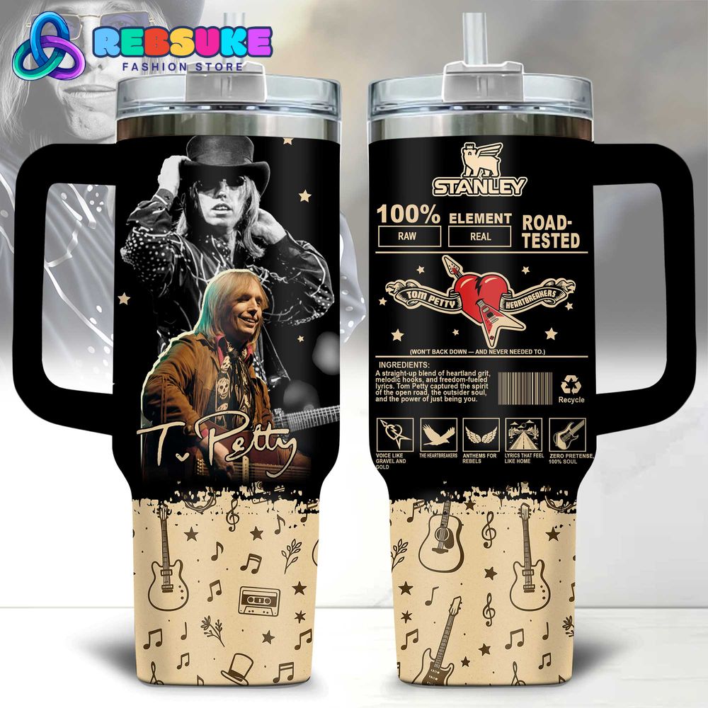 Tom Petty and the Heartbreakers Road-Tested 40oz Stanley Tumbler Tom Petty and the Heartbreakers Road-Tested 40oz Stanley Tumbler