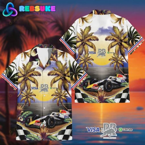 Visa Cash App Racing Bulls F1 Racing Team 2025 Hawaiian Shirt