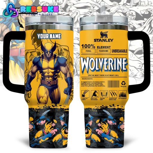 Wolverine I’m The Best There Is At What I Do Stanley Tumbler