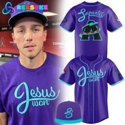 Arizona Diamondbacks 2025 City Connect x Jesus Won Baseball Jersey