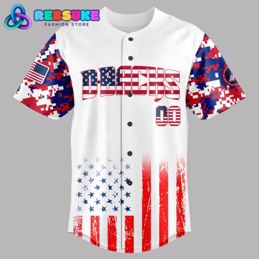 Arizona Diamondbacks MLB x The 4th of July x Military Jersey 2025